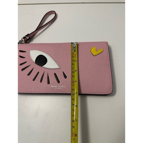 Brand New Henri Bendel Influencer Wallet/Clutch. In Pink Leather. - Picture 6 of 10